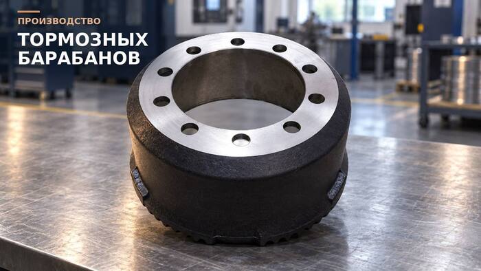 Производство тормозных барабанов без лишней инфраструктуры