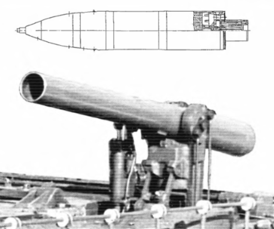 Схема ТРС-132 и пусковая установка для него