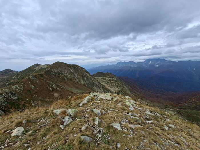Спуск с вершины