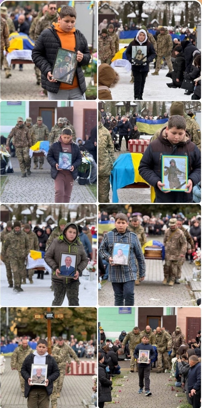 Выходит… у вас 8 отцов? Выходит 8…