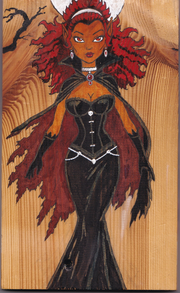 Лита ElfQuest, это уже дерево и маркеры.