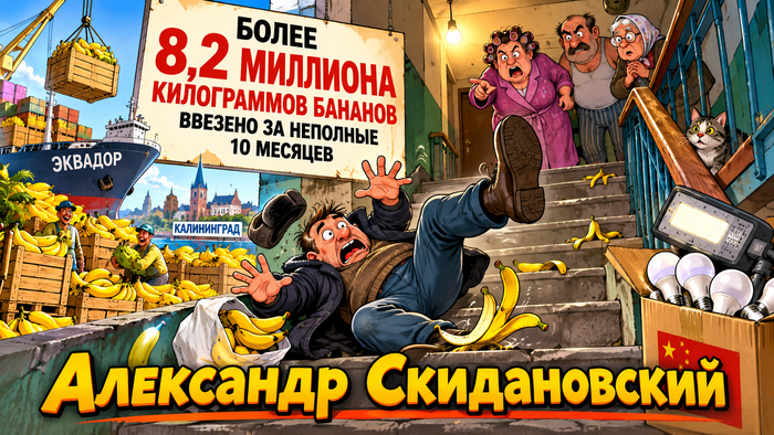 Бананы в Калининграде