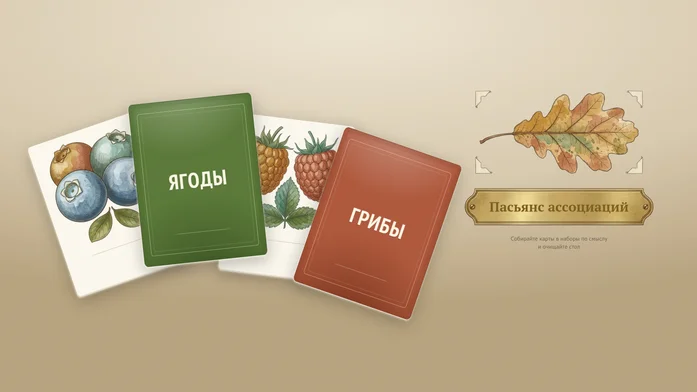 Пасьянс ассоциаций на Пикабу Игры