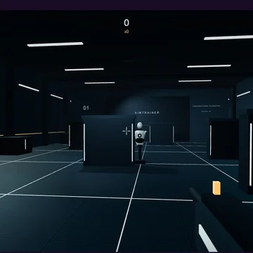 Тренируй точность, реакцию и контроль отдачи в 3D-тире. Четыре режима, четыре вида оружия, отдельные рекорды и таблицы лидеров. (скриншот 2)