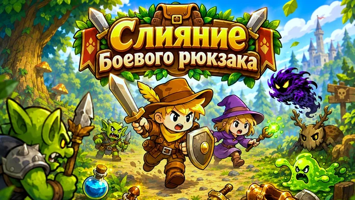 Слияние Боевого рюкзака на Пикабу Игры