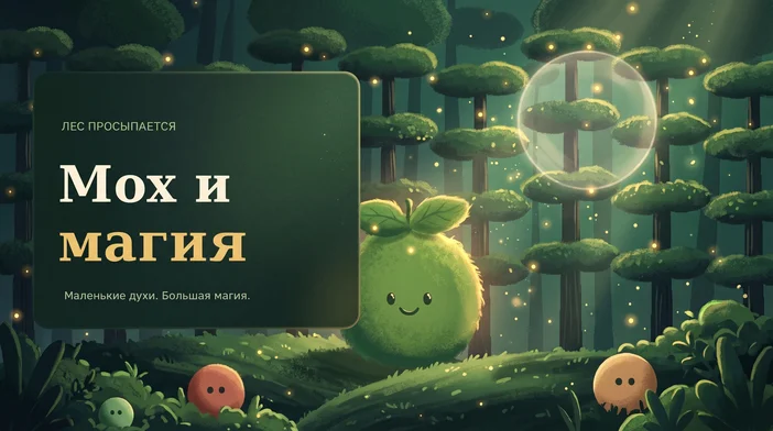 Мох и магия: слияние духов на Пикабу Игры