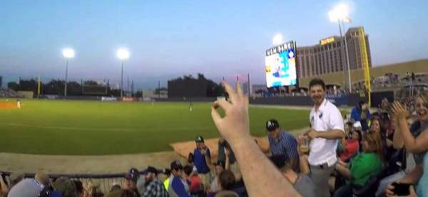 Handjob At Baseball Game