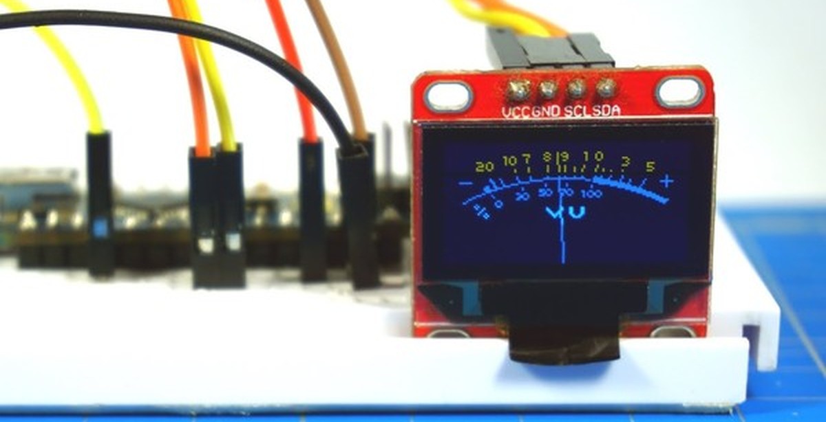 Arduino Vu Meter Oled